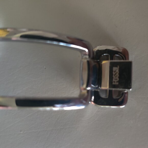 ** Beautiful Fossil Y2 Ladies Stainless Steel Watch W/Crystals** - Picture 6 of 10